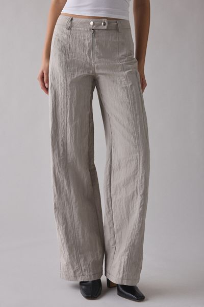 by.DYLN Tasha Seamed Utility Wide Leg Pants