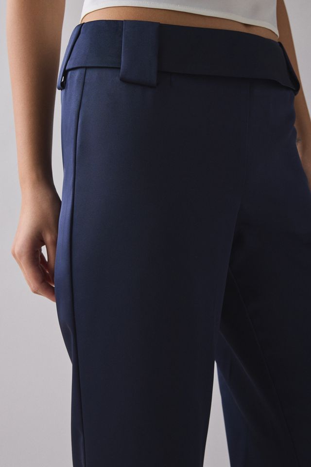 Pantalon à jambe large en satin Olson by.DYLN #2