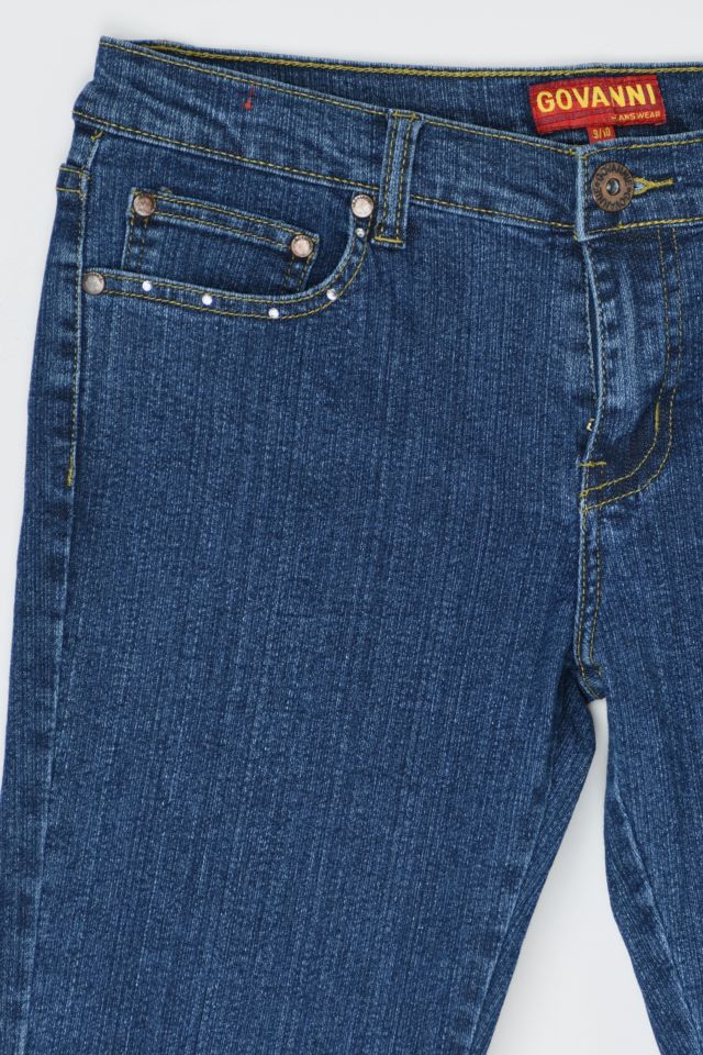 Vintage Y2k Rhinestoned Jeans #1