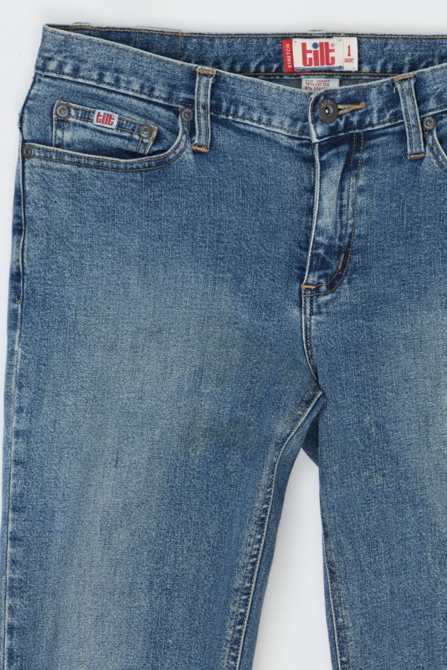 Vintage Y2k Tilt Boot-Cut Jeans #1