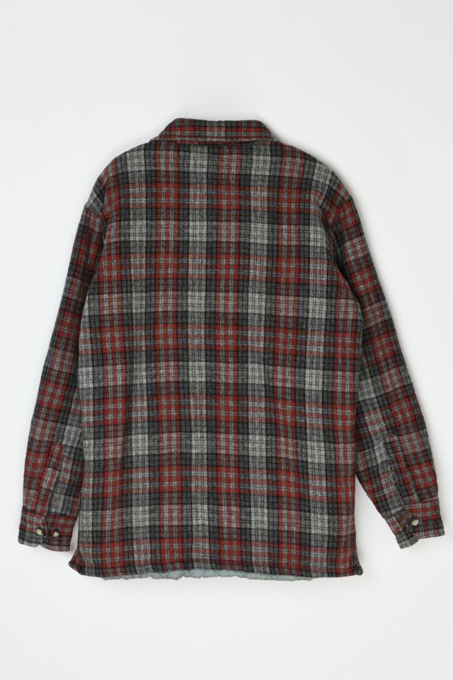 Vintage Y2k Quilted-Lined Flannel Shirt #2