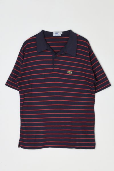 Vintage 90s Izod Lacoste Striped Polo