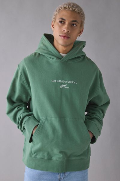 Honor The Gift Get With It Or Get Lost Embroidered Hoodie Sweatshirt