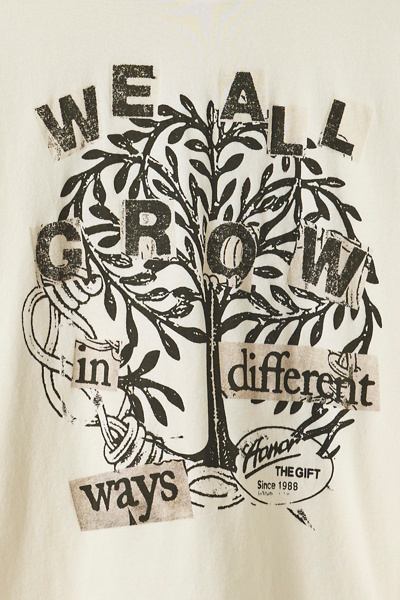 Honor The Gift We All Grow Graphic Tee