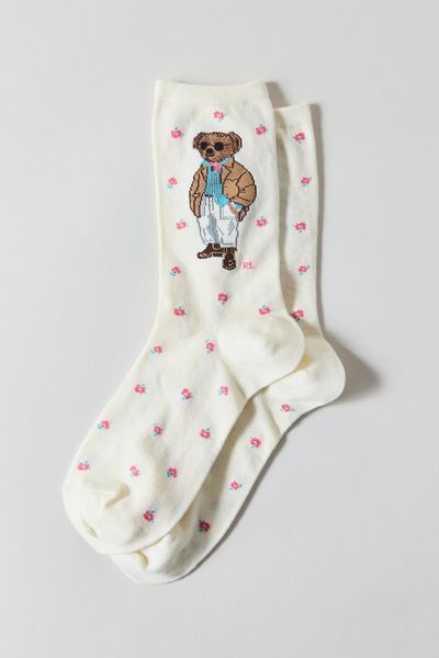 Polo Ralph Lauren Pre-Spring Bear Crew Socks