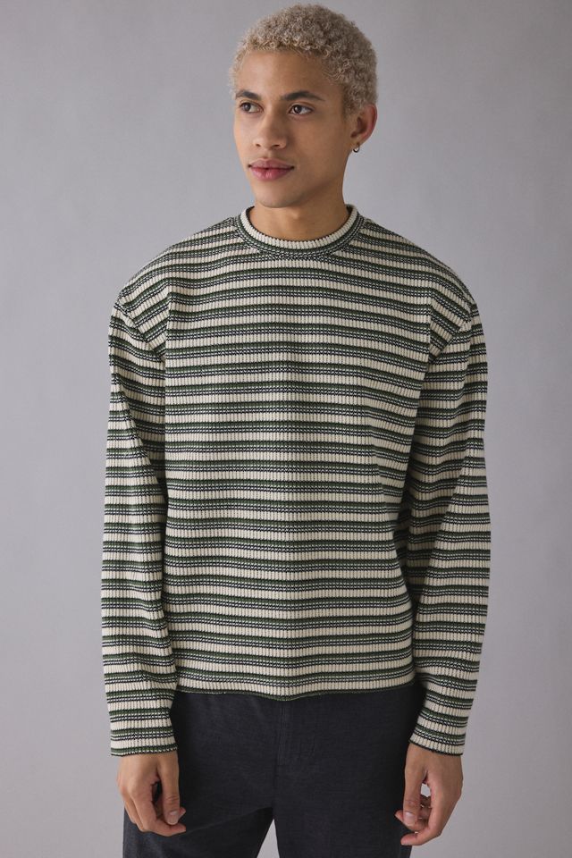 Honor The Gift Speak Stripe Crew Neck Sweater #1