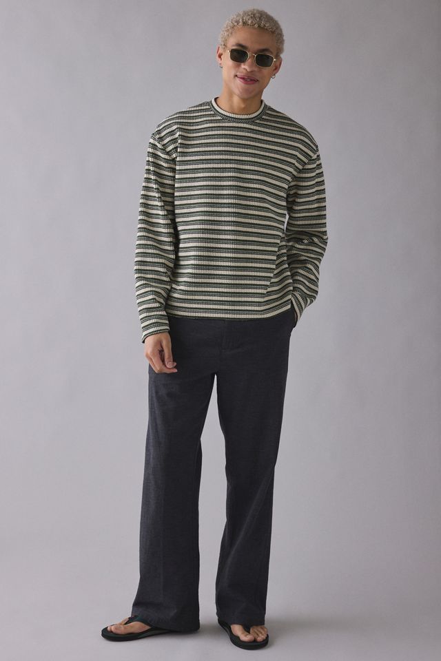 Honor The Gift Speak Stripe Crew Neck Sweater #4