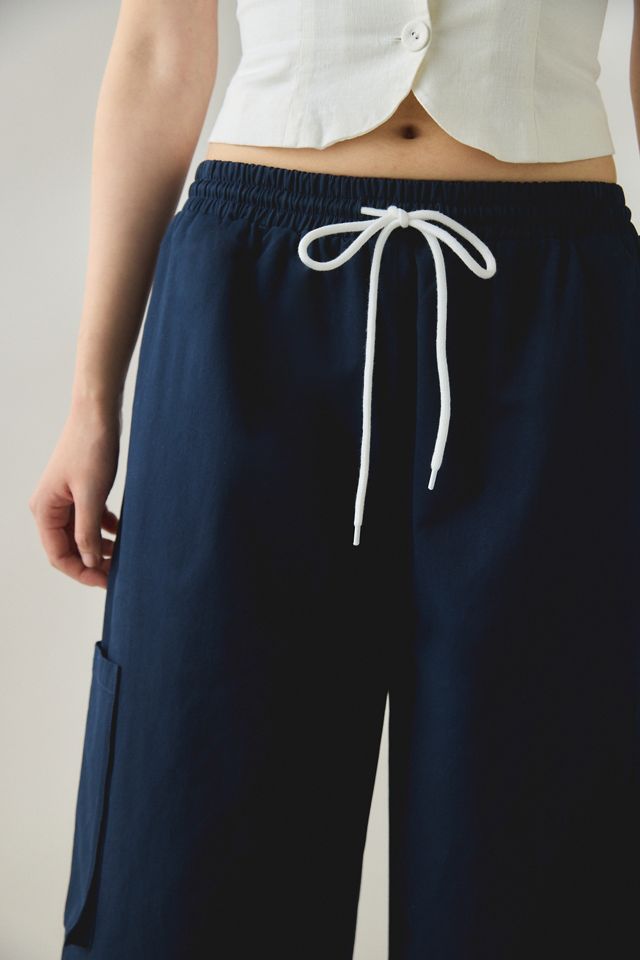 BDG River Cropped Wide Leg Pull-On Pants #4