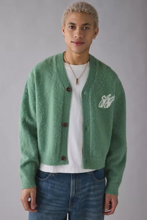 Honor The Gift H Logo Brushed Knit Cardigan