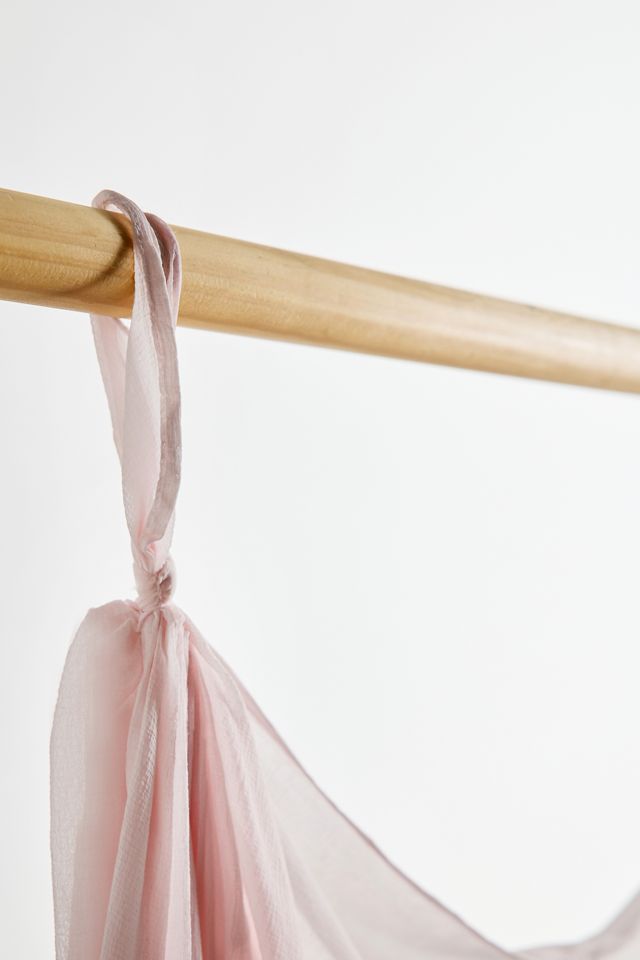 Chiffon Medallion Draped Window Valance #4