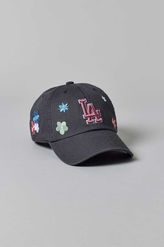 Mitchell & Ness MLB Los Angeles Dodgers Floral Dad Hat #1