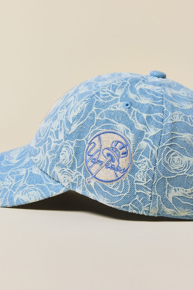 Mitchell & Ness MLB New York Yankees Floral Baseball Hat #2