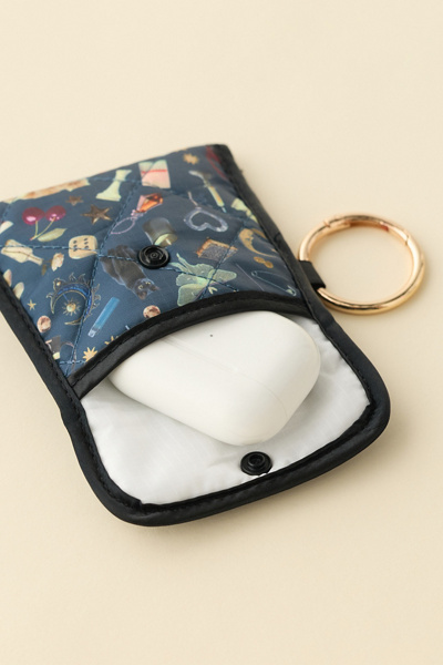 UO Puffy Quilted Earbud Case