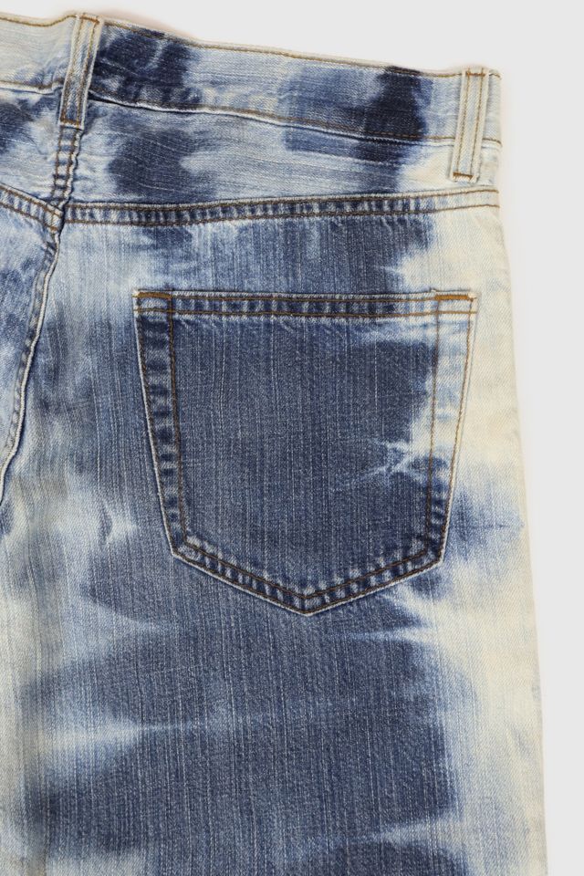 Vintage Bleached Straight Fit Jeans #4