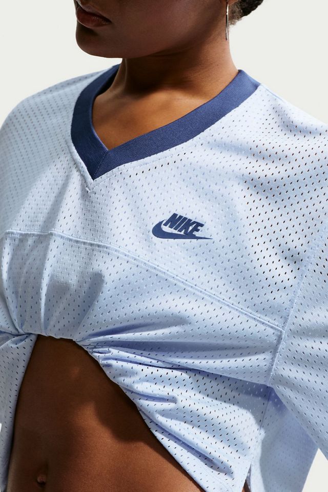 Nike Sportswear Heritage Festival Cropped Mesh Jersey Top #2