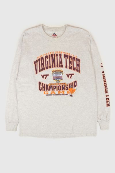 Vintage Virginia Tech 1999 Big East Champions Long Sleeve Tee