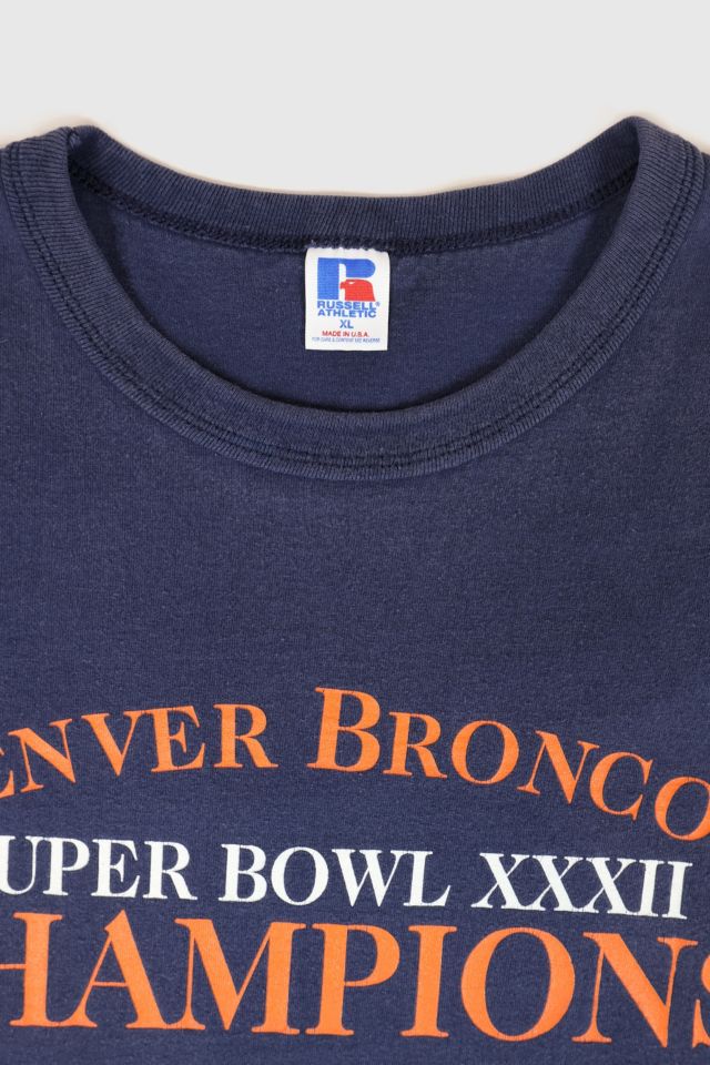 Vintage Denver Broncos 1998 Super Bowl XXXII Champions Tee #2