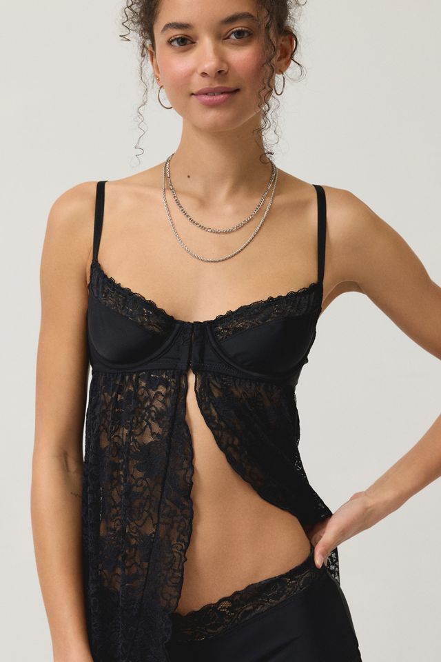 Out From Under Afterglow Bra Top Flyaway Duster #1