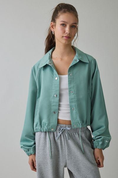 Nike Sportswear Satin Cropped Coaches Jacket