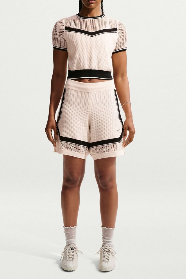 Nike Sportswear Chill Open Knit Short Sleeve Crop Top #2