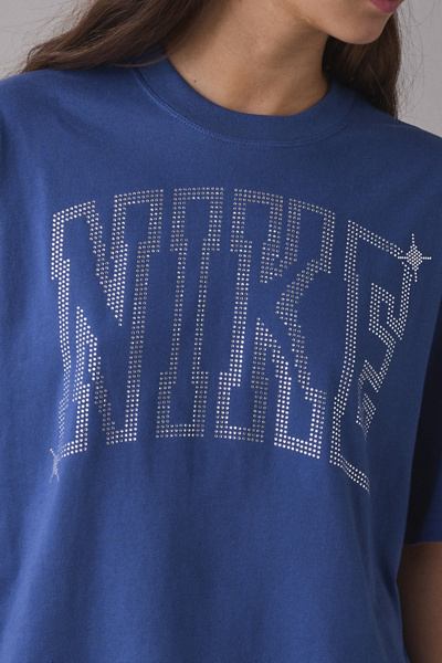 Nike Sportswear Classic Rhinestone Graphic Loose Tee
