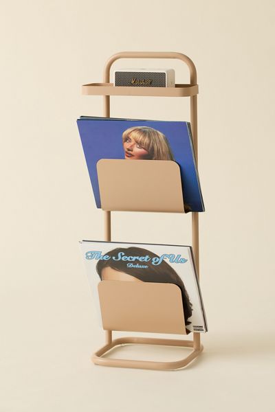 Nadia Iron Record Storage Rack