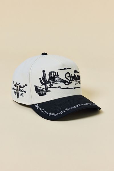 Stetson Landscape Embroidered Trucker Hat