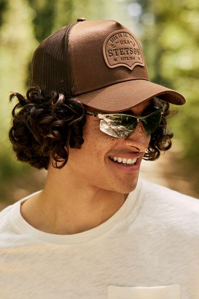 Stetson Tonal Logo Patch Trucker Hat