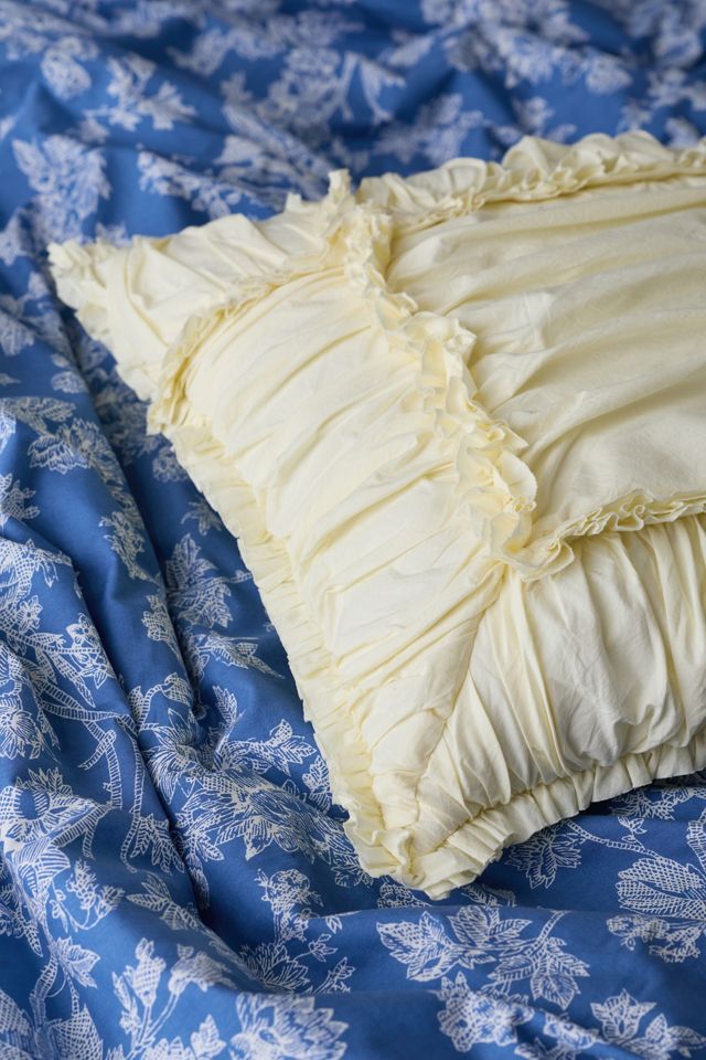 Jane Cinched Square Throw Pillow #1