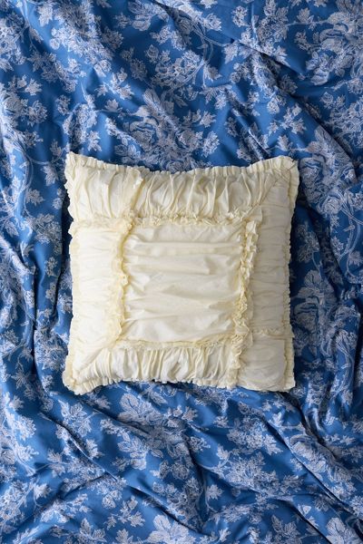 Jane Cinched Square Throw Pillow