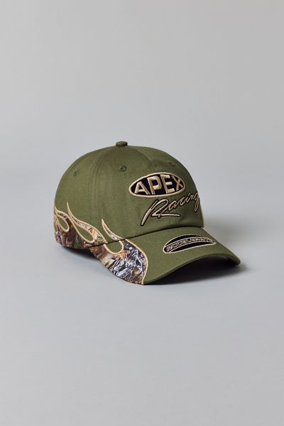 Apex Racing Camo Flame Dad Hat