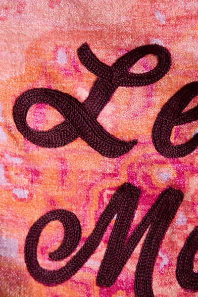 Let’s Make Out Embroidered Tapestry Wall Hanging