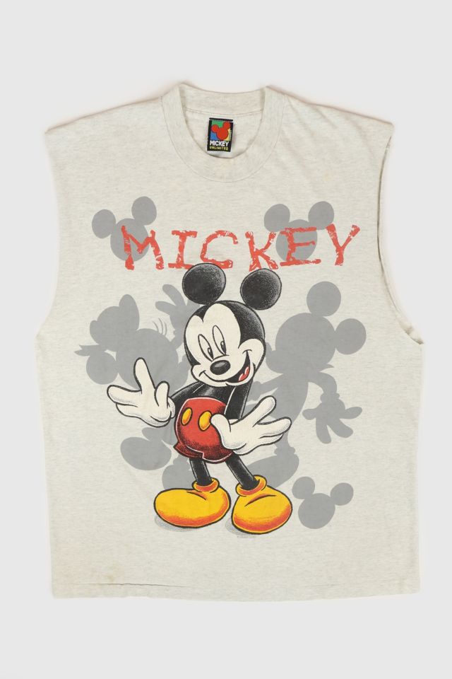Vintage Sleeveless Mickey Mouse Tee