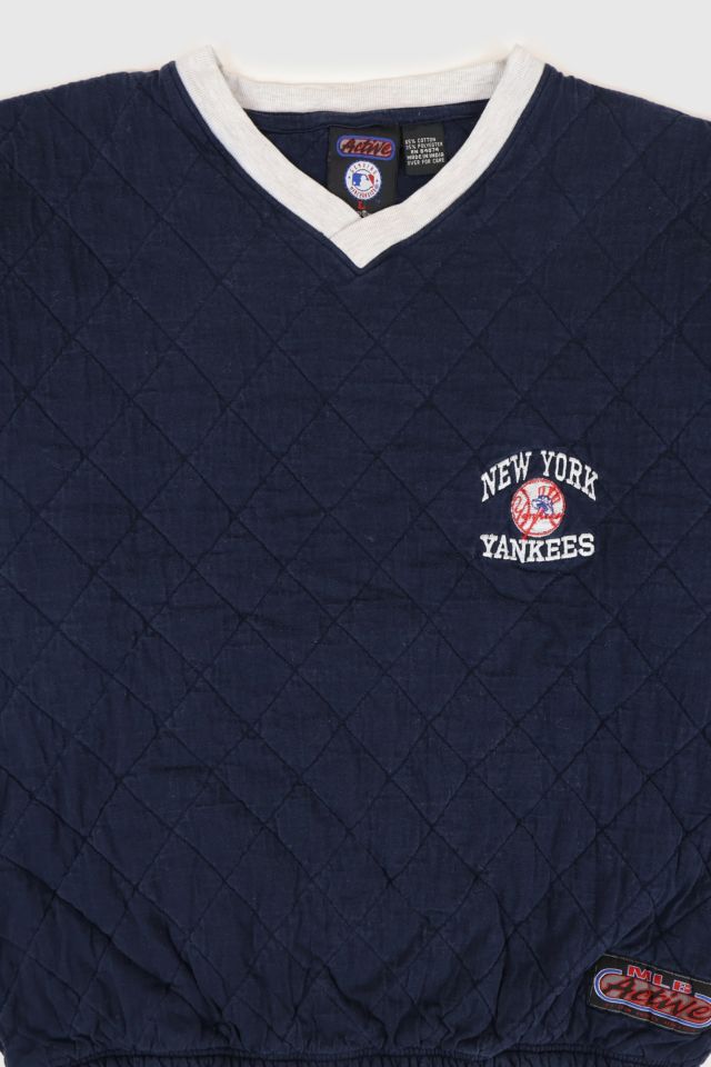 Vintage New York Yankees Quilted Crewneck #1