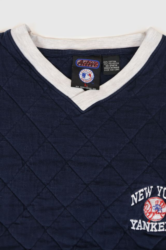Vintage New York Yankees Quilted Crewneck #2