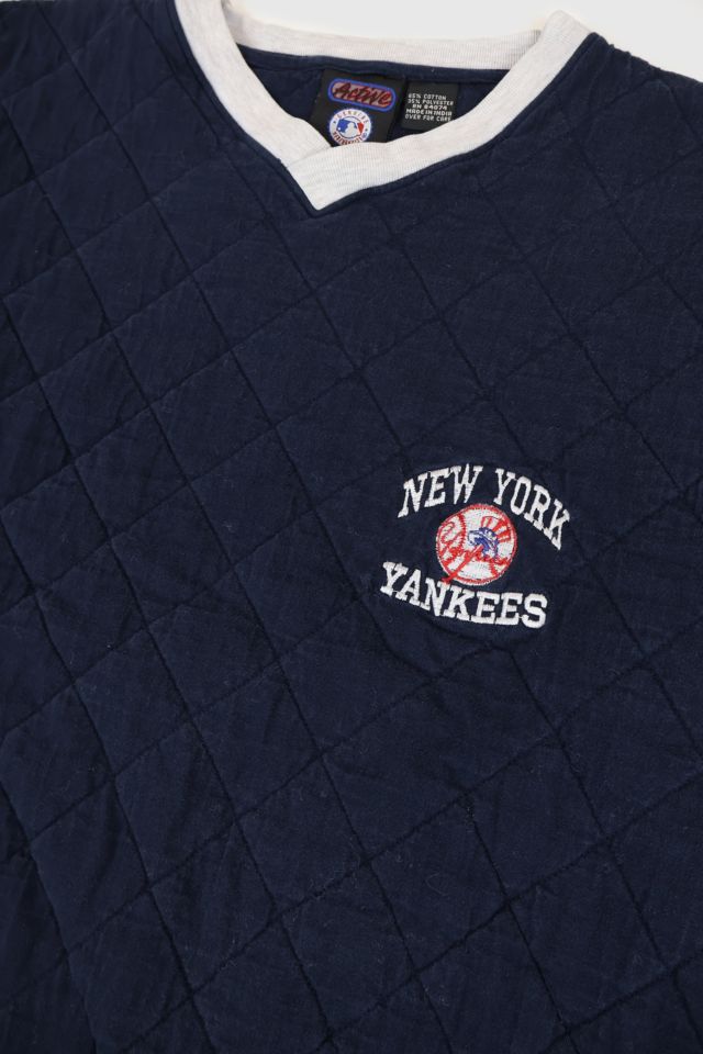 Vintage New York Yankees Quilted Crewneck #3