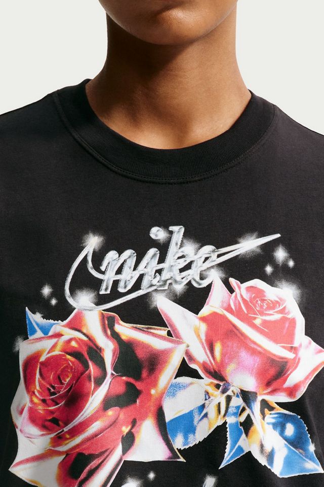 Nike Sportswear Roses Graphic Loose Tee #1