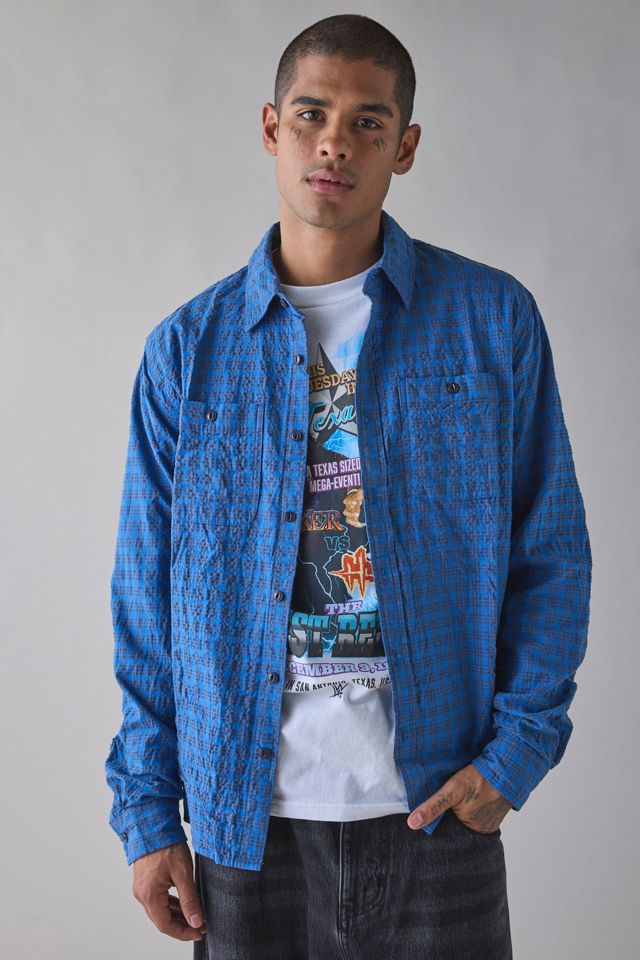 BDG Textured Plaid Work Shirt #2