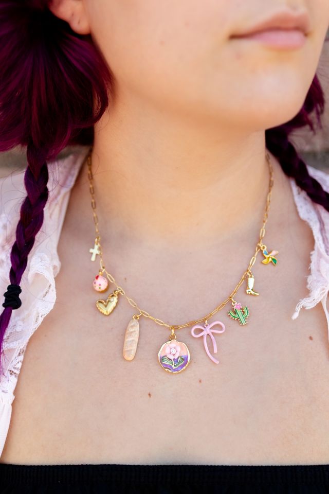 Sigfus Designs Magdalena Charm Necklace #4