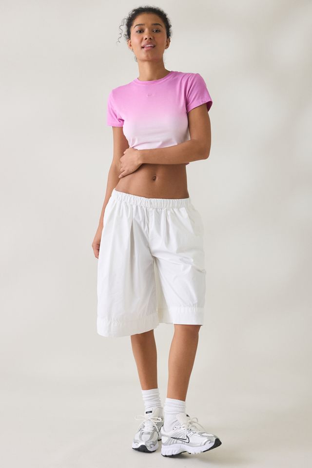 Nike Sportswear Chill Knit Dip-Dye Crop Tee #2