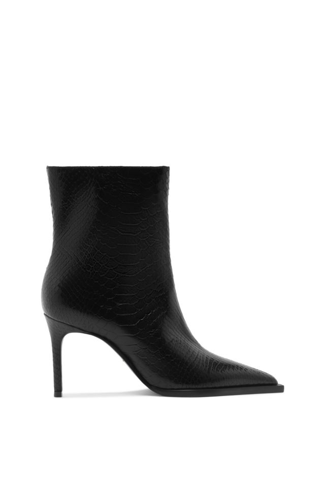Schutz Mary Leather Heeled Ankle Boot #4