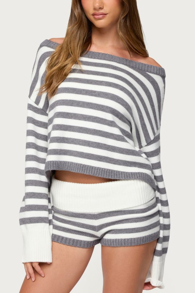 Edikted Saphi Striped Oversized Knit Sweater #2