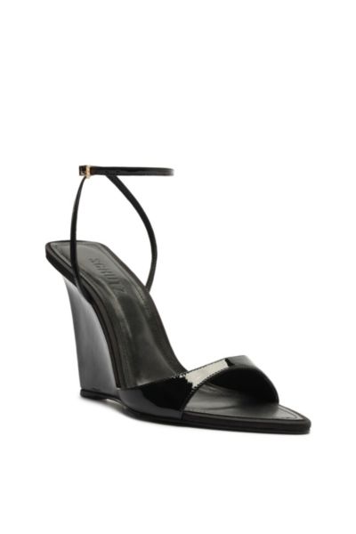 Schutz Elodie Wedge Heel In Black, Women's At Urban Outfitters