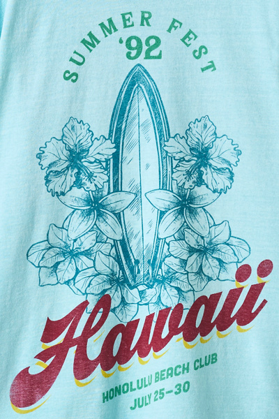 Hawaii 1992 Summer Fest Graphic Tee
