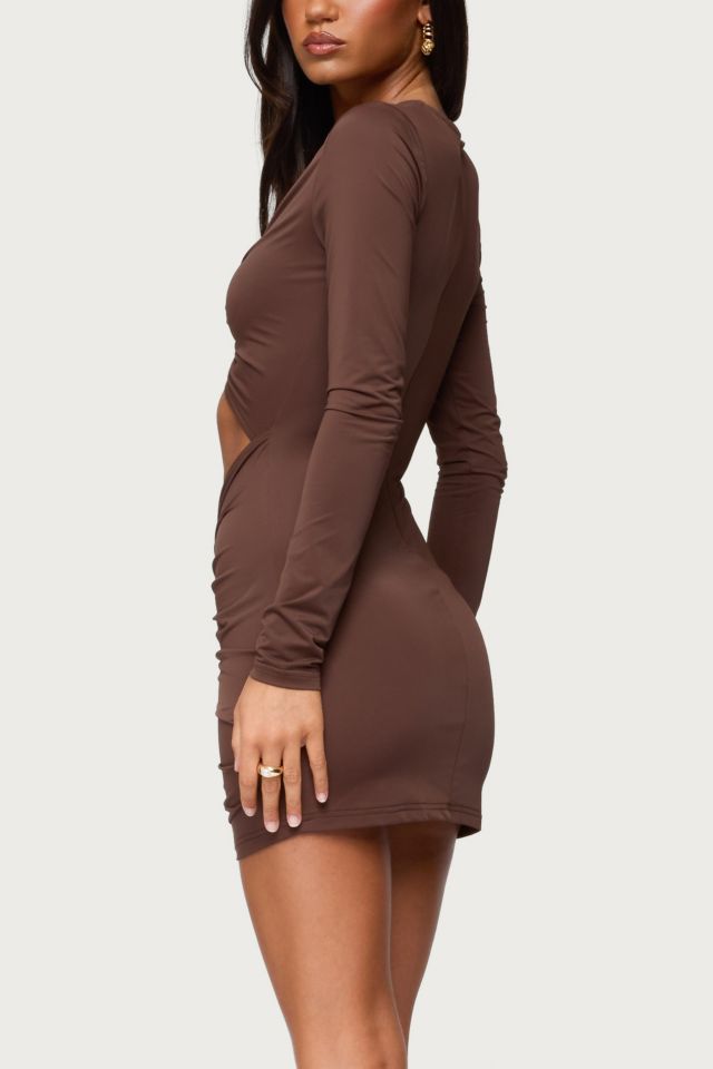 Edikted Nia Cutout Pendant Mini Dress #2