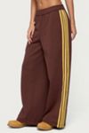 Edikted Sorin Contrast Striped Sweatpants