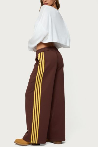 Edikted Sorin Contrast Striped Sweatpants