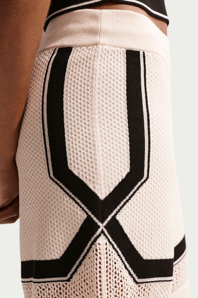 Nike Sportswear Chill Open Knit Mid-Rise Shorts #1