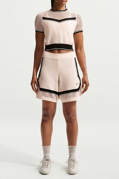 Nike Sportswear Chill Open Knit Mid-Rise Shorts