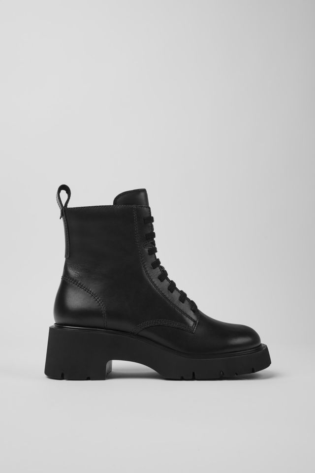 Camper Milah Leather Lace Up Bootie #1